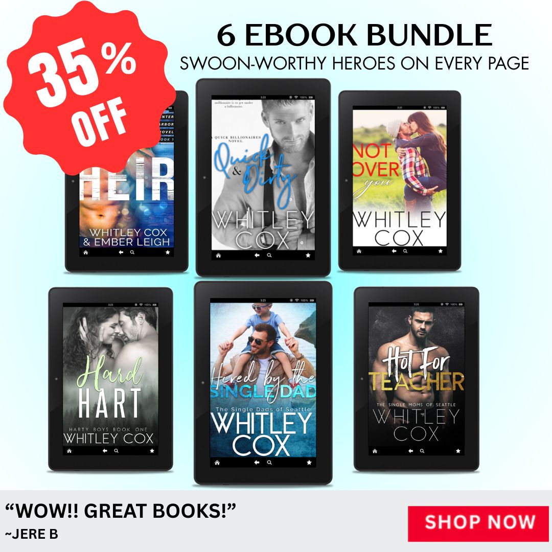 Swoon-worthy heroes on every page book bundle