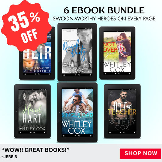 Swoon-worthy heroes on every page book bundle
