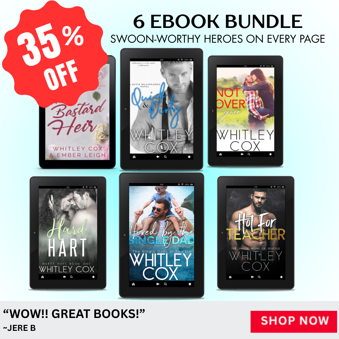 Swoon-worthy heroes on every page book bundle